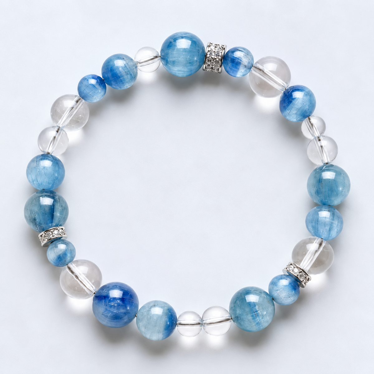 Clear Current Bracelet