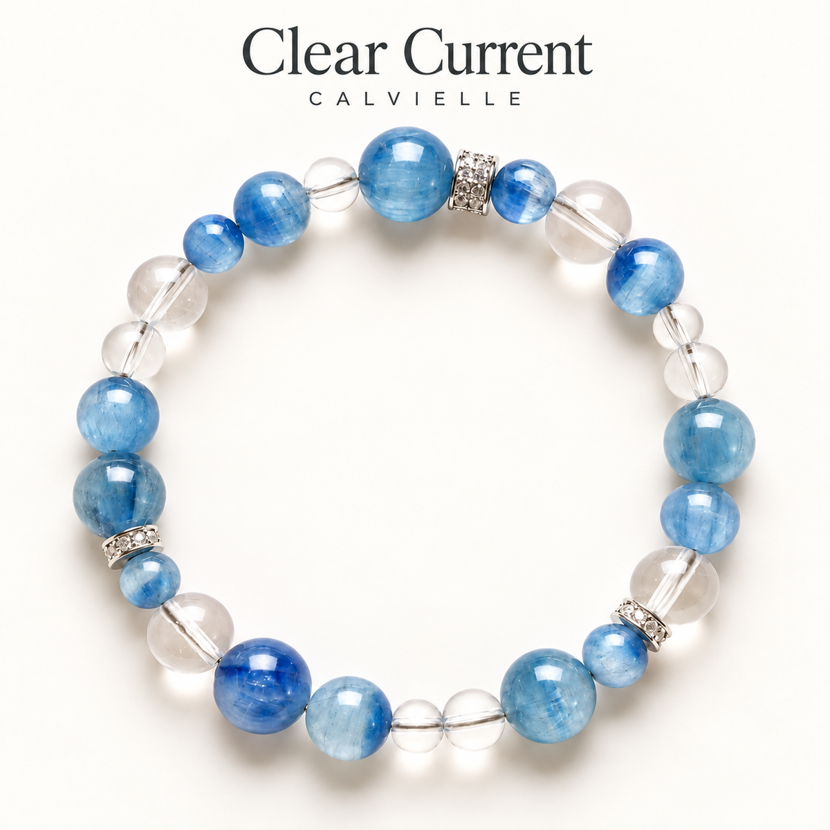 Clear Current Bracelet
