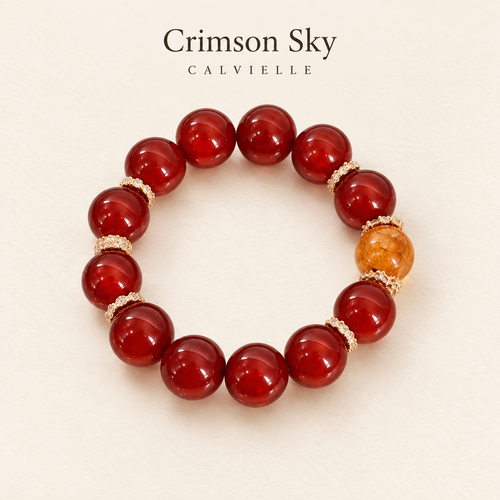 Crimson Sky Bracelet