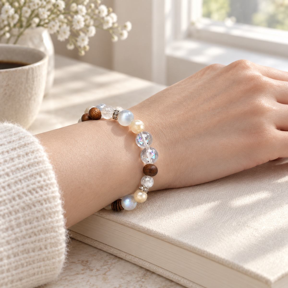 Calvielle worn effect | gleam-bracelet
