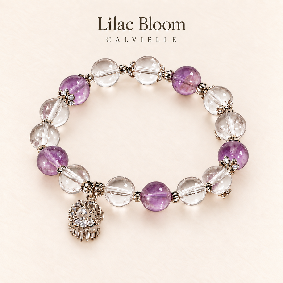 Lilac Bloom Bracelet