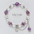 Lilac Link Bracelet