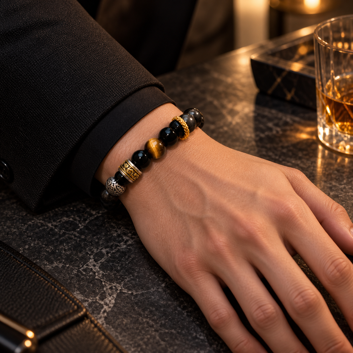 Calvielle worn effect | nocturne-bracelet