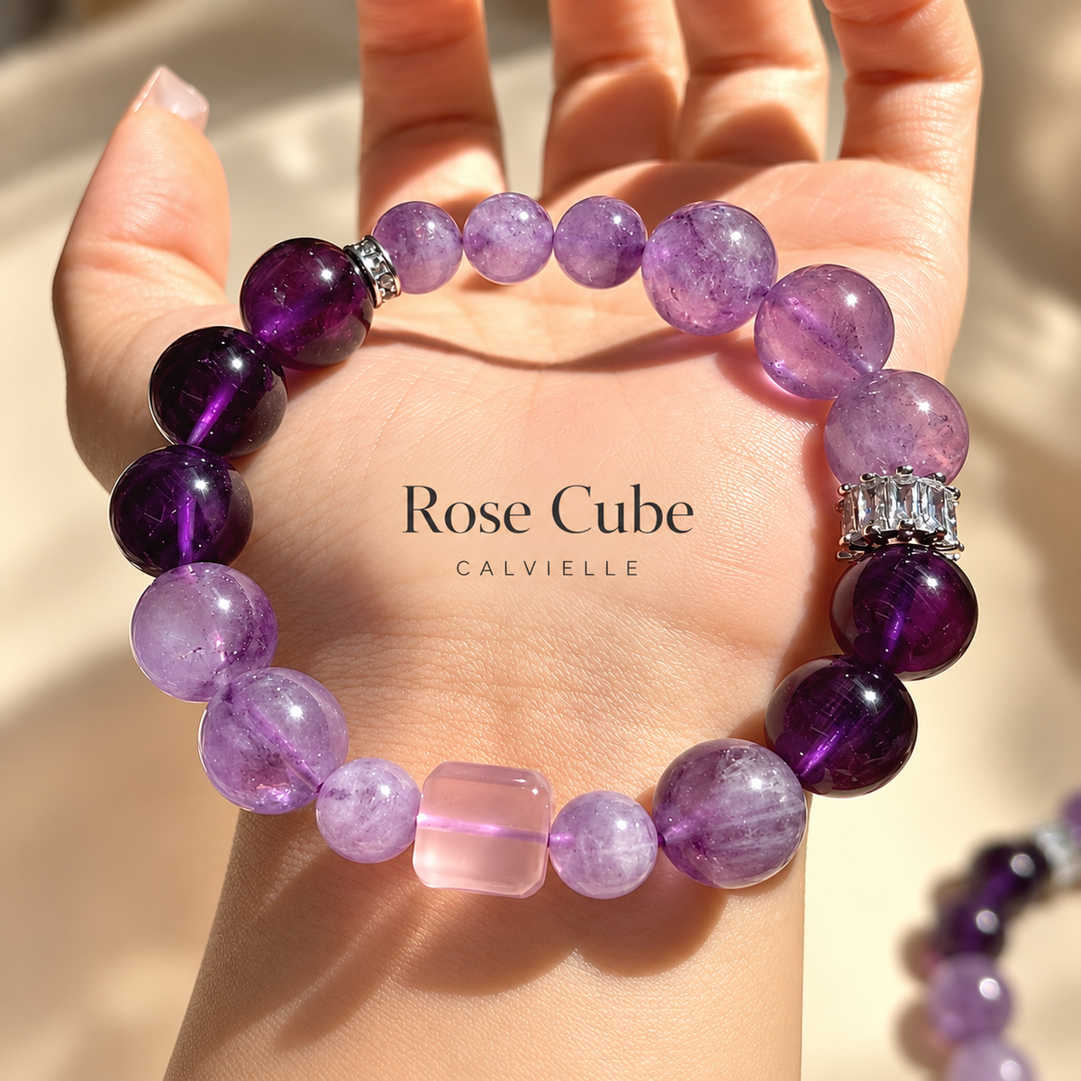 Rose Cube Bracelet