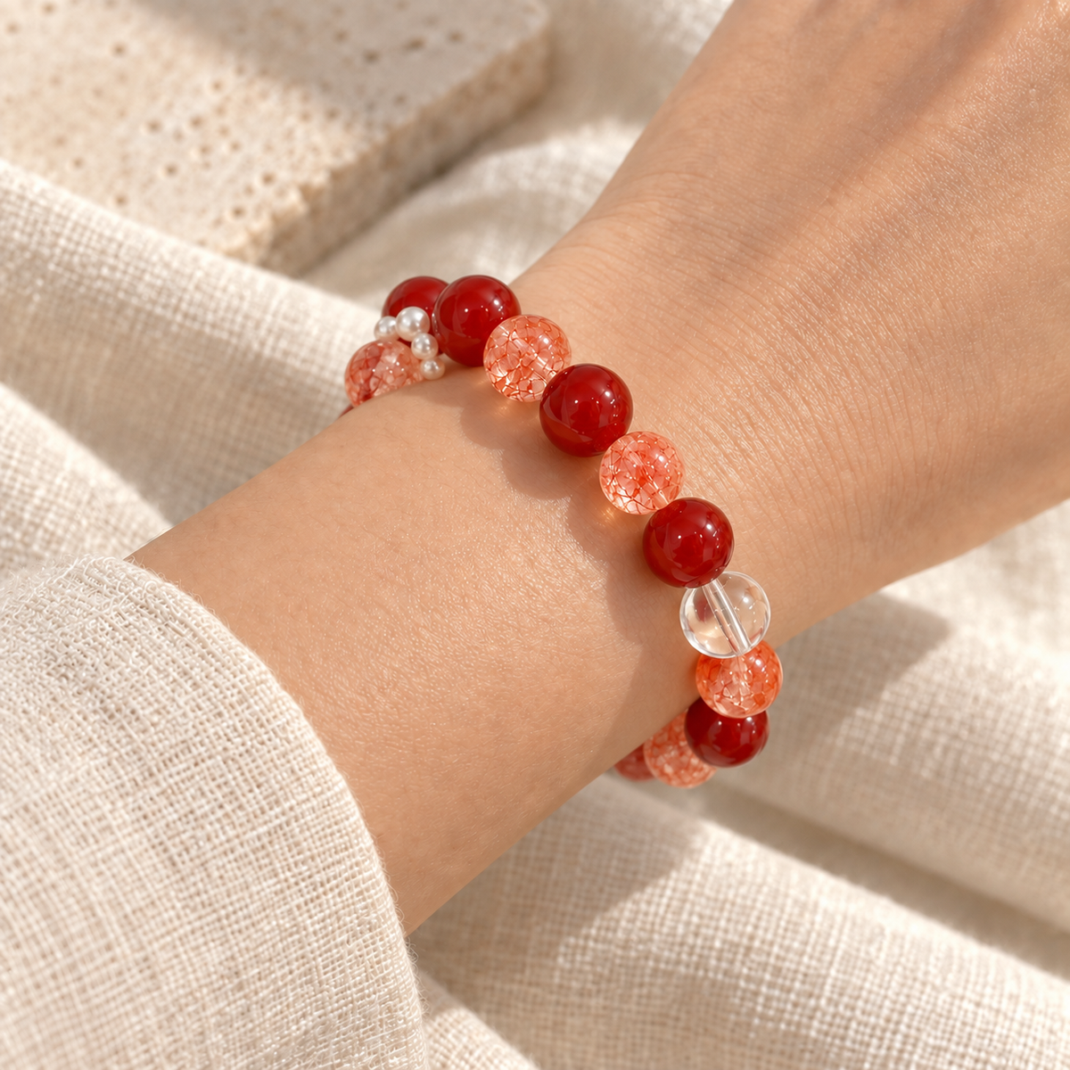 Calvielle worn effect | roselle-bracelet