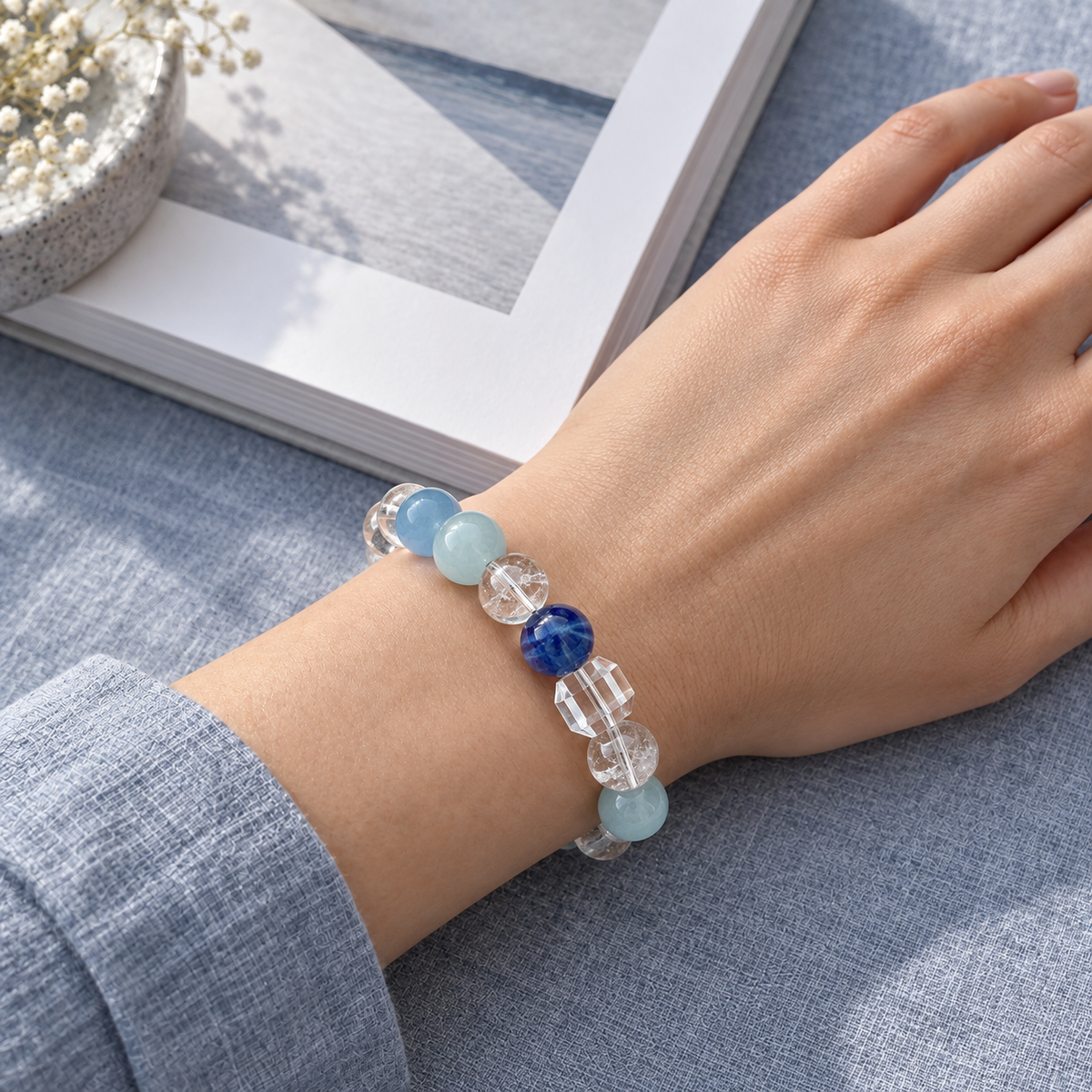 Calvielle worn effect | stillwater-bracelet