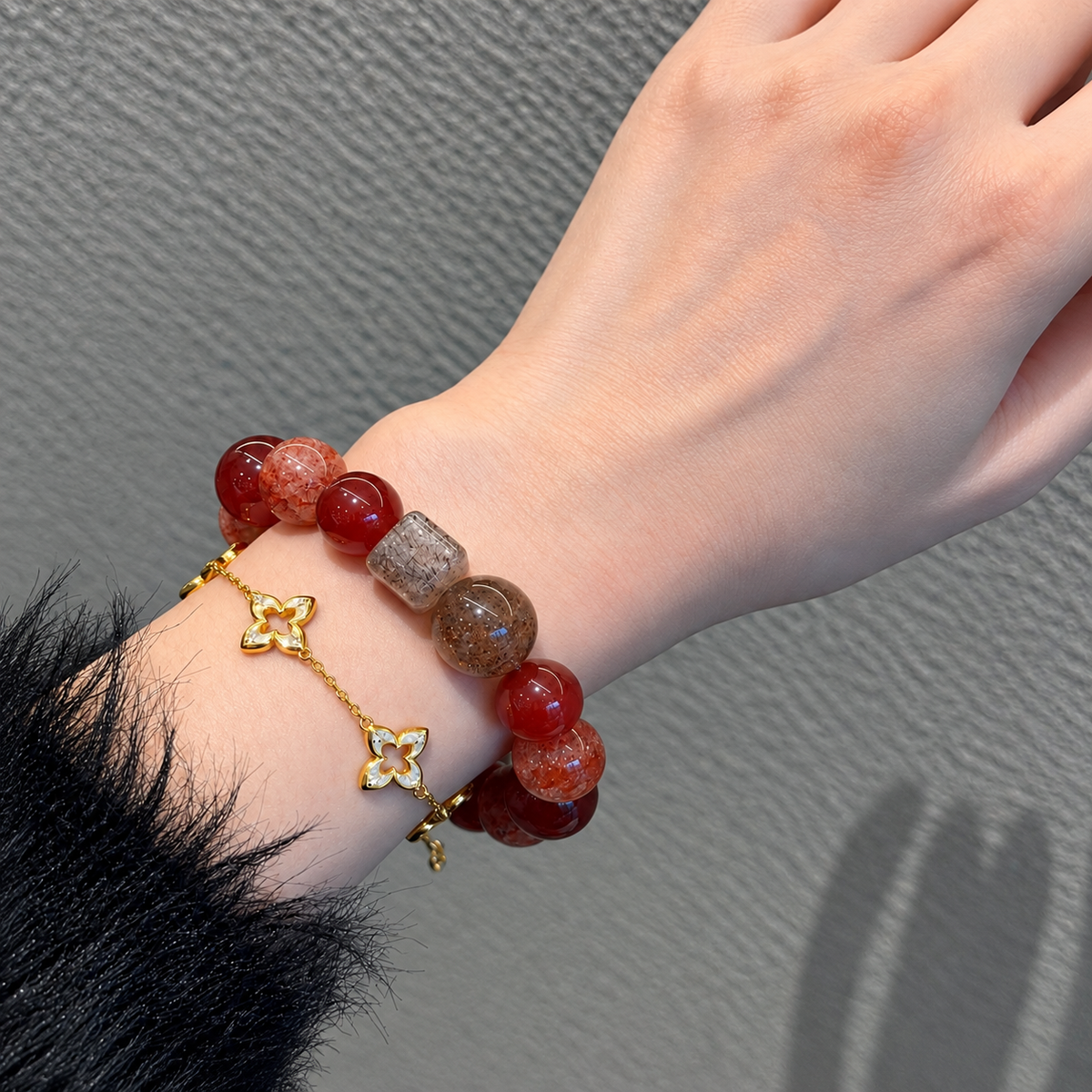 Vermilion Bracelet